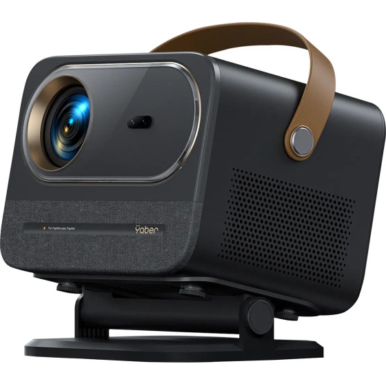 Yaber LCD FullHD 1080p Multimedia Projector with Stereo Speakers - Black - (U12)