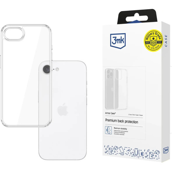 3mk Protection 3mk Armor Case for Apple iPhone 16e - transparent - (W-3ArCase-AiPhSE4-0)