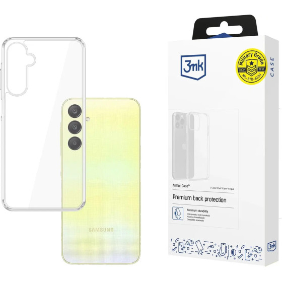 3mk Protection 3mk Armor Case for Samsung Galaxy A26 5G - Transparent - (W-3ArCase-SamGa26-0)