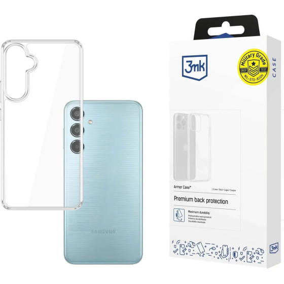 3mk Protection 3mk Armor Case for Samsung Galaxy M35 - Transparent - (W-3ArCase-SGM35-0)
