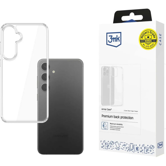 3mk Protection 3mk Armor Case for Samsung Galaxy S25 - Transparent - (W-3ArCase-SGS25-0)