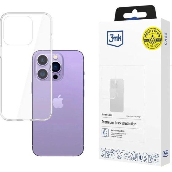 3mk Protection 3mk Armor Case series for iPhone 14 Pro - transparent - (143904-0)
