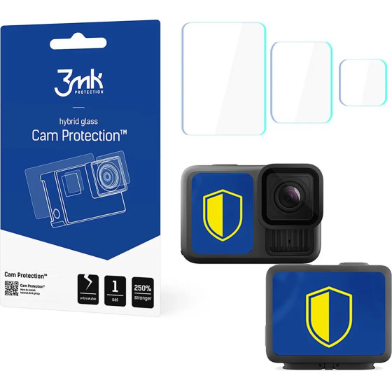 3mk Protection 3mk Cam Protection Glass for GoPro Hero 13 - (W-3CamProt-GpHr13-0)