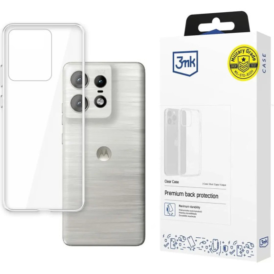 3mk Protection 3mk Clear Case for Motorola Edge 50 Pro - transparent - (W-3CleCase-MoEd27-0)