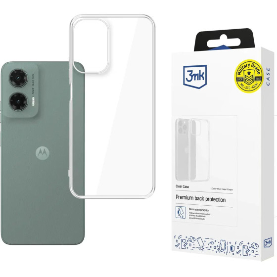 3mk Protection 3mk Clear Case for Motorola Moto G35 5G - transparent - (W-3CleCase-MMG35-0)