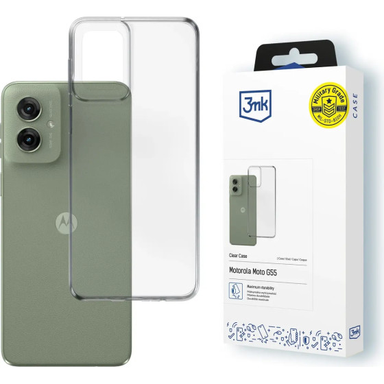 3mk Protection 3mk Clear Case for Motorola Moto G55 5G - transparent - (W-3CleCase-MMG55-0)