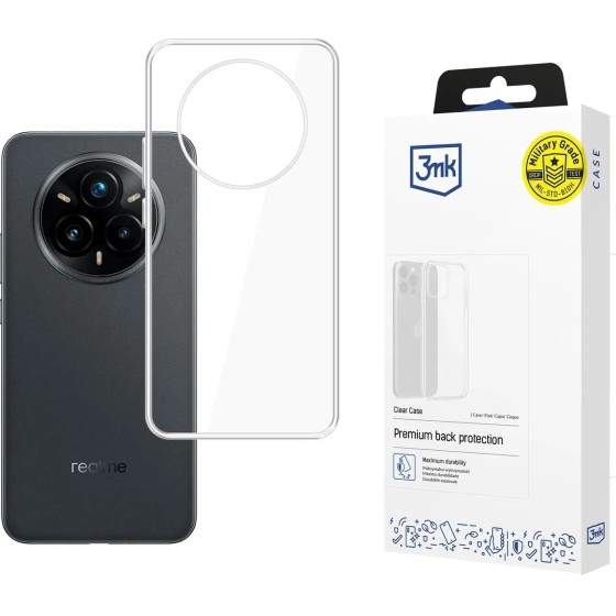 3mk Protection 3mk Clear Case for Realme 14 Pro+ - Transparent - (W-3CleCase-R14P+-0)