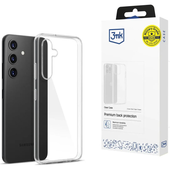 3mk Protection 3mk Clear Case for Samsung Galaxy S24+ - (153318-0)
