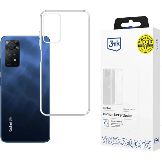 3mk Protection 3mk Clear Case for Xiaomi Redmi Note 11 Pro 4G / 5G - Transparent - (142865-0)