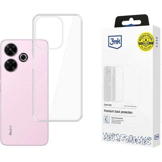 3mk Protection 3mk Clear Case for Xiaomi Redmi Note 13R 5G / Redmi 13 4G - transparent - (W-3CleCase-13R13-0)