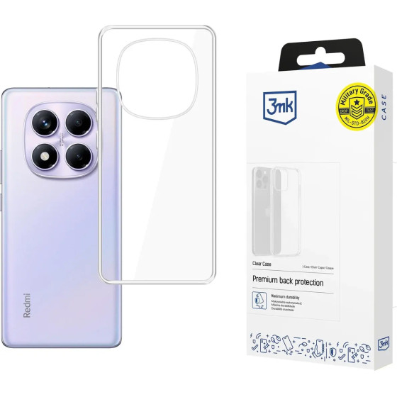 3mk Protection 3mk Clear Case for Xiaomi Redmi Note 14 Pro 4G - transparent - (W-3CleCase-RN14P4G-0)