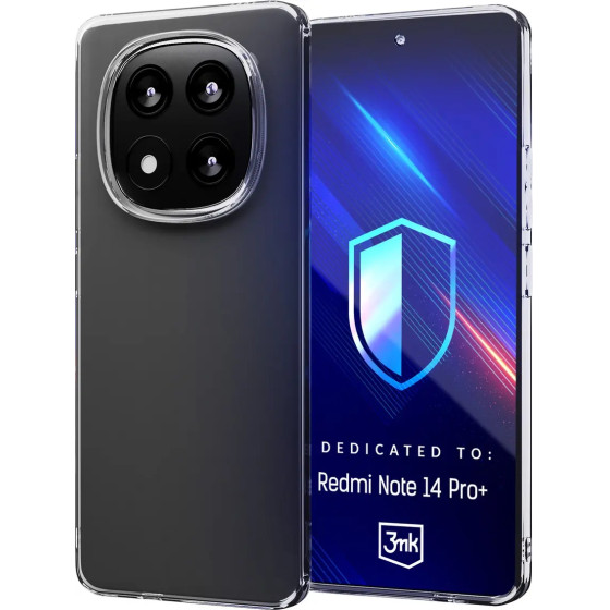 3mk Protection 3mk Clear Case for Xiaomi Redmi Note 14 Pro+ - transparent - (W-3CleCase-RN14P+-0)