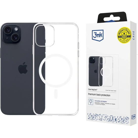 3mk Protection 3mk Clear MagCase for Apple iPhone 15 - transparent - (W-3CleMagC-AiP15-0)