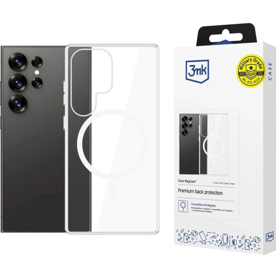 3mk Protection 3mk Clear MagCase for Samsung Galaxy S25 Ultra - transparent - (W-3CleMagC-SGS25U-0)