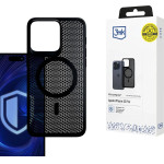 3mk Protection 3mk COOLing MagCase Case for Apple iPhone 15 Pro - Black - (W-3CoolMagC-AiP15Pro-0)