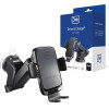 3mk Protection 3mk Drive & Charge car phone holder for grille/window/cockpit with inductive charger - black - (145366-0)