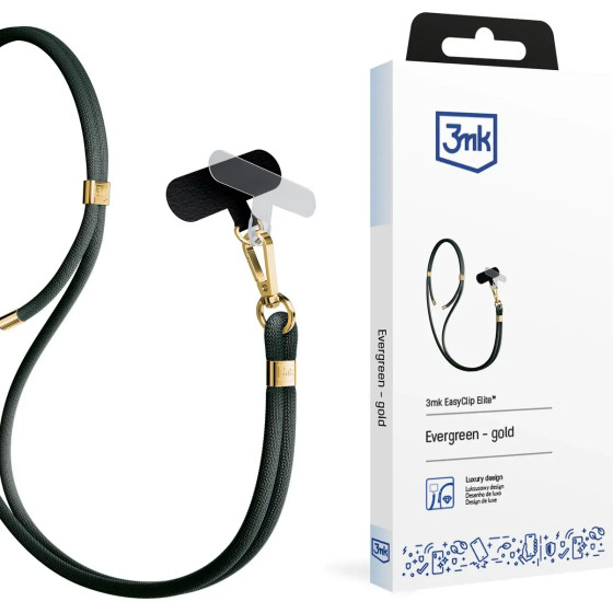 3mk Protection 3mk EasyClip Elite Accessories Leash - Green - (W-3EaCliEl-AccEvGrG-0)