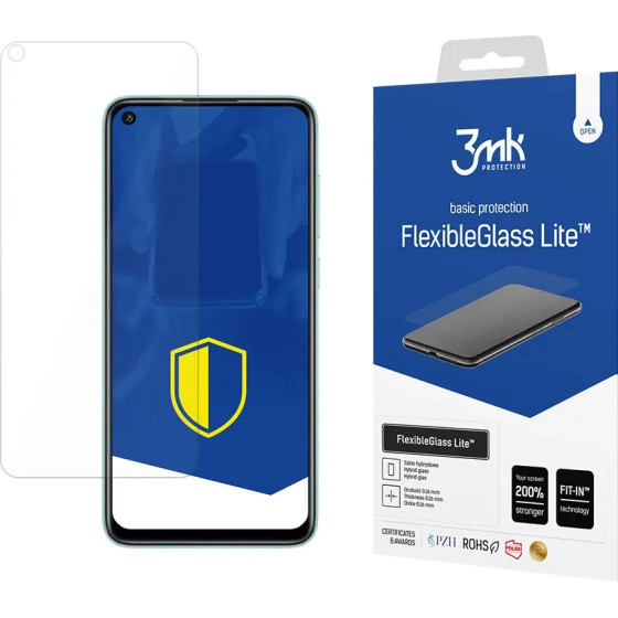 3mk Protection 3mk FlexibleGlass Lite(TM) hybrid glass on Xiaomi Redmi Note 9 4G - (106562-0)
