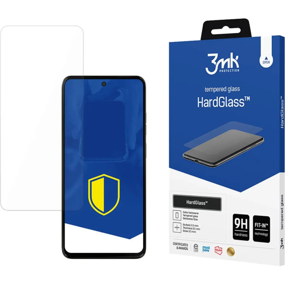 3mk Protection 3mk HardGlass(TM) Tempered Glass for Motorola Moto G15 / G15 Power / G05 / E15 - (W-3HarGl-Mog15p5-0)