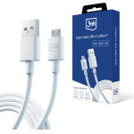 3mk Protection 3mk Hyper Cable USB-A / micro USB 5V 2.4A 1.2m - white - (153003-0)