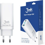 3mk Protection 3MK HyperCharger 65W 2xUSB-C + 1xUSB-A charger GAN, PD + QC - (134727-0)