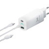 3mk Protection 3MK HyperCharger 65W 2xUSB-C + 1xUSB-A charger GAN, PD + QC - (134727-0)