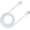3mk Protection 3MK HyperSilicone Cable USB-C / USB-C white cable 1m 60W 3A - (139229-0)