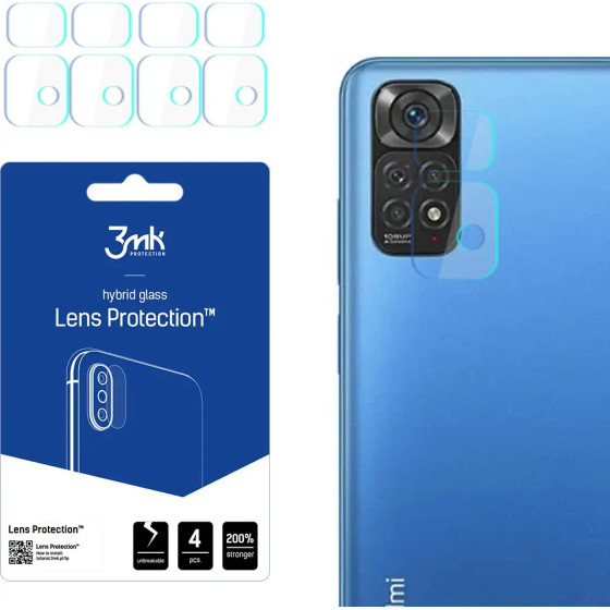 3mk Protection 3MK Lens Protect Xiaomi Redmi Note 11s 4G Camera lens protection 4 pcs - (141842-0)