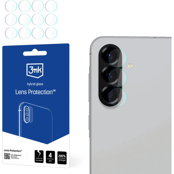 3mk Protection 3mk Lens Protection Hybrid Camera Lens Glass for Samsung Galaxy A56 5G - (W-3LenProt-SamGa56-0)