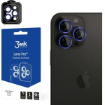 3mk Protection 3mk Lens Protection Pro Camera Cover - with Blue Frame for iPhone 15 Pro - (151413-0)