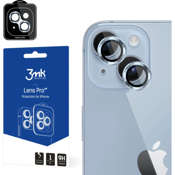 3mk Protection 3mk Lens Protection Pro camera cover for iPhone 14 Plus - blue - (149529-0)