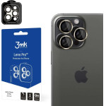 3mk Protection 3mk Lens Protection Pro Camera Cover with Gold Frame for iPhone 15 Pro - (151414-0)