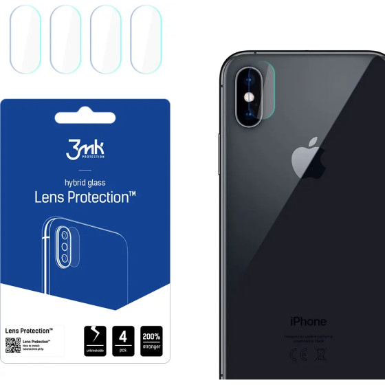 3mk Protection 3mk Lens Protection(TM) hybrid camera glass for iPhone Xs - (107880-0)