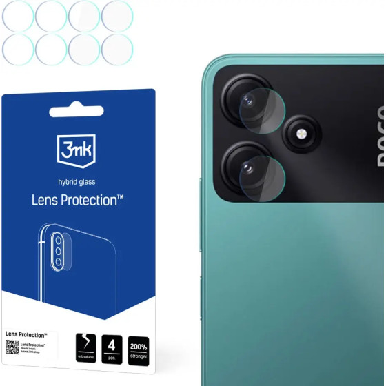 3mk Protection 3mk Lens Protection(TM) hybrid camera glass for Poco M6 Pro 5G - (153554-0)
