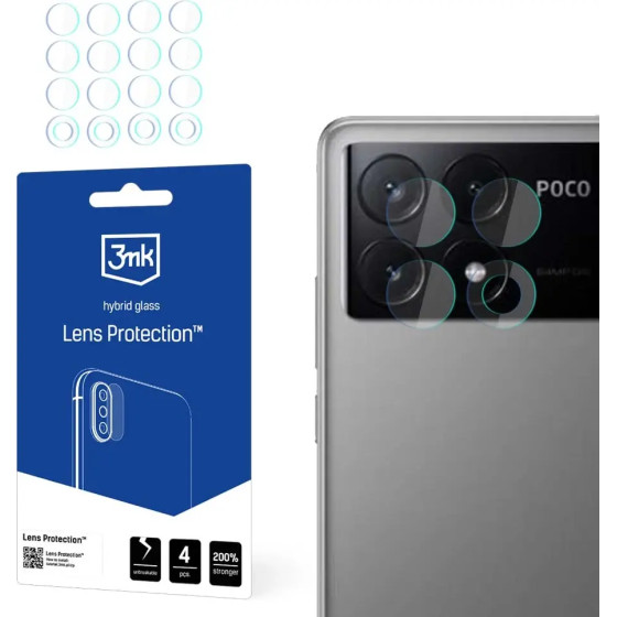 3mk Protection 3mk Lens Protection(TM) hybrid camera glass for Xiaomi Poco X6 Pro 5G - (154683-0)