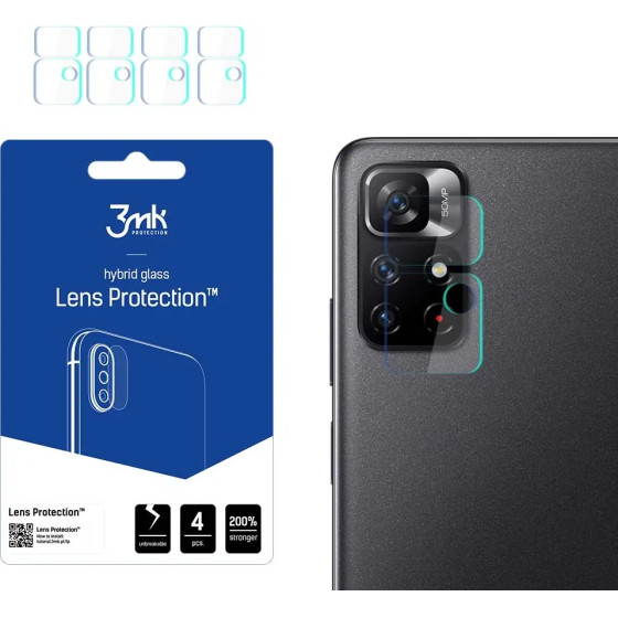 3mk Protection 3mk Lens Protection(TM) hybrid camera glass for Xiaomi Redmi Note 11S 5G / 11T 5G - (145781-0)