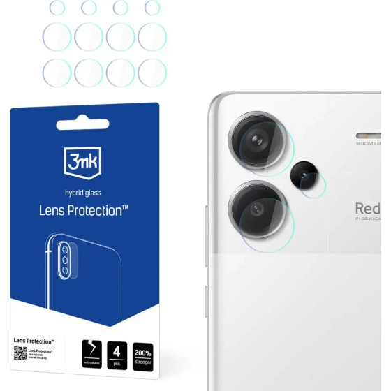 3mk Protection 3mk Lens Protection(TM) hybrid camera glass for Xiaomi Redmi Note 13 Pro+ - (154837-0)
