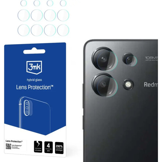 3mk Protection 3mk Lens Protection(TM) hybrid camera glass for Xiaomi Redmi Note 13 4G - (154845-0)