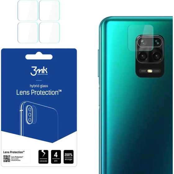 3mk Protection 3mk Lens Protection(TM) hybrid camera glass for Xiaomi Redmi Note 9 Pro Max - (108038-0)