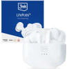 3mk Protection 3mk LifePods in-ear wireless Bluetooth 5.3 ANC headphones - white - (145456-0)
