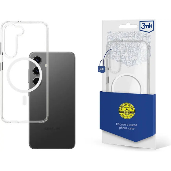 3mk Protection 3mk MagCase case with a magnetic module for Samsung Galaxy S23+ - transparent - (155532-0)