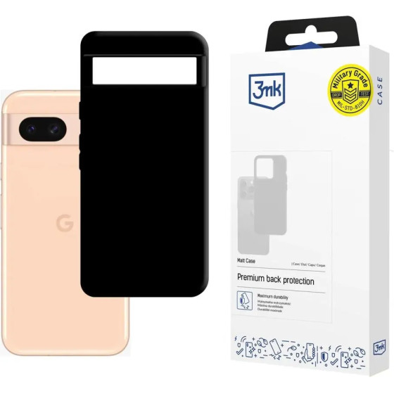 3mk Protection 3mk Matt Case for Google Pixel 8A 5G - black - (153154-0)