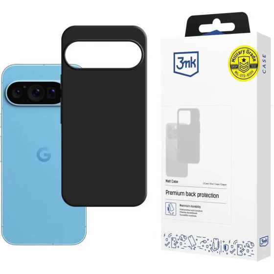 3mk Protection 3mk Matt Case for Google Pixel 9 Pro - Black - (155449-0)