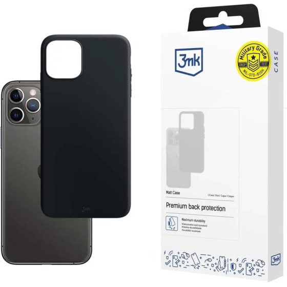 3mk Protection 3mk Matt Case for iPhone 11 Pro - black - (108041-0)