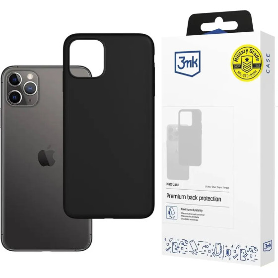 3mk Protection 3mk Matt Case for iPhone 11 Pro Max - black - (108042-0)