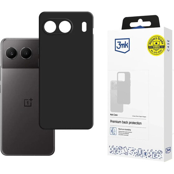 3mk Protection 3mk Matt Case for OnePlus Nord 4 - Black - (W-3MatCas-OPN4-0)