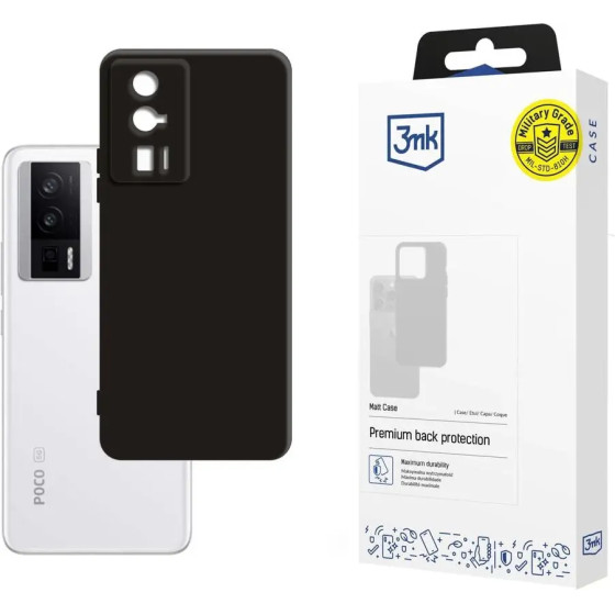 3mk Protection 3mk Matt Case for Poco F5 Pro - black - (150903-0)