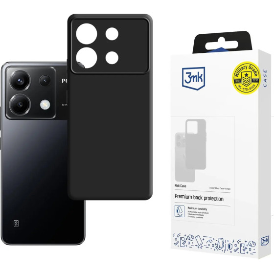 3mk Protection 3mk Matt Case for Poco X6 5G - black - (155421-0)