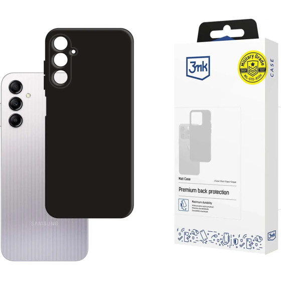 3mk Protection 3mk Matt Case for Samsung Galaxy A14 - black - (149589-0)