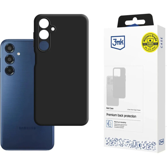 3mk Protection 3mk Matt Case for Samsung Galaxy M35 5G - Black - (156418-0)